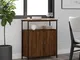 vidaXL Credenza Rovere Marrone 70x30x80 cm in Legno Multistrato