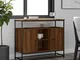 vidaXL Credenza Rovere Marrone 100x35x80 cm in Legno Multistrato