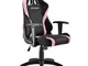 Skiller SGS2 Jr. Sedia per gaming universale Seduta imbottita Nero, Rosa