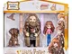 Set Amicizia Hermione e Rubeus Hagrid con Thor, bambole articolate 7.5cm