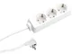 3x Schuko H05VV-F 3G 1.50mm² 16A/3680W 3m prolunghe e multiple 3 presa(e) AC Bianco