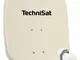 Digidish 45 Twin antenna per satellite Beige