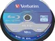 43746 disco vergine Blu-Ray BD-R 50 GB 10 pz