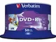 DVD+R Wide Inkjet Printable No ID Brand 4,7 GB 50 pz