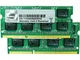 8GB DDR3-1600 memoria 2 x 4 GB 1600 MHz