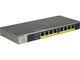 GS108LP Non gestito Gigabit Ethernet (10/100/1000) Supporto Power over Ethernet (PoE) 1U N...