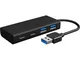 IB-HUB1426-U3 hub di interfaccia USB 3.2 Gen 1 (3.1 Gen 1) Type-A 5000 Mbit/s Nero