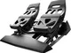 T.Flight Rudder Pedals Nero USB Pedali PC, PlayStation 4