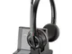 Savi W8220-M, MSFT Cuffia Padiglione auricolare Bluetooth Nero