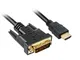 4044951015221 cavo e adattatore video 3 m HDMI DVI-D Nero
