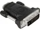 68482 adattatore per inversione del genere dei cavi HDMI 19pin F DVI-D 24+1pin M Nero