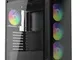 Armis AR6X EVO TG ARGB Full Tower Nero, Trasparente, Chassis Tower