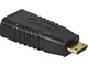 68841 adattatore per inversione del genere dei cavi HDMI Type-A HDMI Type-C Nero