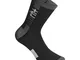 Calze Zero Rh Logo Merino Sock 15 (Colore: BLACK-ANTHRACITE-WHITE, Taglia: L-XL)