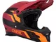 Casco Ciclismo O'Neal Fury Stage (Colore: red-orange, Taglia: 53-54)