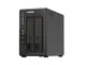 Qnap ts-253e nas tower collegamento ethernet lan nero j6412