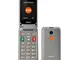  gl590 dual sim 2.8 easy phone clamshell tasto sos italia grey