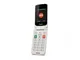  gl590 easy phone a conchilia 2.8 dual sim bluetooth fotocamera tasto sos radio italia bia...