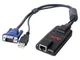  KVM-USB cavo per tastiera, video e mouse Nero