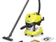 KARCHER Aspiracenere / Polvere / Liquidi / Soffiatore - 1000 W - 20 Litri - 1628-253.0