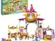 LEGO Disney Princess 43195 Le Scuderie Reali di Belle e Rapunzel, Set da Costruzione con C...