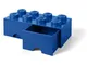 Contenitore LEGO Brick 8 Cassetto Blu