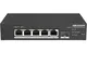  SWITCH 4 PORT FAST ETHERNET SMART HARSH POE SWITCH  4 10/100M POE PORTS, 1 GIGABIT RJ45,...