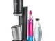 SodaStream Soda Maker Crystal 3 0 QC nero Schwarz incl 1 bottiglia di vetro (1016411410)