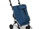 Foppapedretti Go Up Borsa trolley Alluminio, Nero, Blu