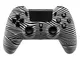 Gamepad Qubick ACP40164 PLAYSTATION 4 Black & White Wireless Bianco e