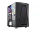 CASE MINI-TOWER NO PSU FOBIA L5 BLK 1USB3 2USB2 VETRO TEMPERATO RGB FAN