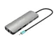  USB-C Metal Nano 2x Display Docking Station + Power Delivery 100 W