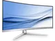  34M2C7600MV/00 LED display 86,4 cm (34") 3440 x 1440 Pixel Wide Quad HD LCD Bianco