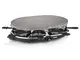  162720 Raclette 8 Oval Stone Grill Party