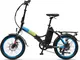 E-Bike Argento Piuma Blue 20" - Bicicletta Elettrica