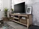 mobile TV in legno di Mango 170x40x60 marrone laccato HEAVY INDUSTRY #236