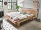 FYNN #10 Letto matrimoniale - in cuore di quercia selvatica -legno di oliato / natur 140x2...