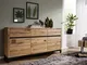 credenza in legno di Quercia Selvatica 175x45x85 quercia naturale oliato VILLANDERS #108