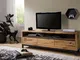 mobile TV in legno di Quercia Selvatica 170x40x56 quercia naturale oliato VILLANDERS #114