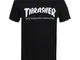 T-shirt Thrasher Skate Mag nera