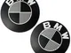 Emblema serbatoio per BMW R Boxer 2V 70mm autoadesivo CNC coppia