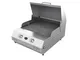 Barbecue a gas Fry Top 500 High 2 fuochi da appoggio Pianeta Grill, con pietra ollare