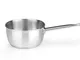 Casseruolino in acciaio inox per induzione con un manico, linea Chef, diam. 16cm