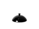 Cloche Per Pasta Bowl in porcellana di 28cm, Nero Fusion