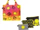 Borsa spesa Smiley + 3 Zip Pocket Smiley di Loq Loqui