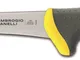 Coltello disosso stretto, lama cm 16, colore giallo, linea Tecna