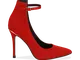 Décolleté rosse in microfibra, tacco 11 cm  | Primadonna Collection
