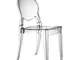 Sedia in Policarbonato Ignifugo Trasparente - Igloo Chair - 