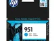 HP CARTUCCIA INKJET 951 CIANO CN050AE#BGX