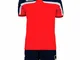 Maglia da calcio  con short kit America rosso / blu scuro